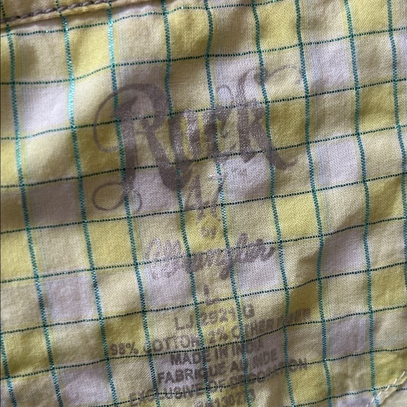 Rock 47 by Wrangler Western Pearl Button Down Snap Shirt - Picture 6 of 10